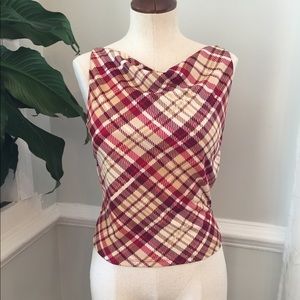 💥SALE💥Rampage red plaid top